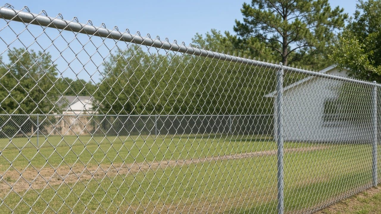 Chain Link Fencing by Kaba Fence